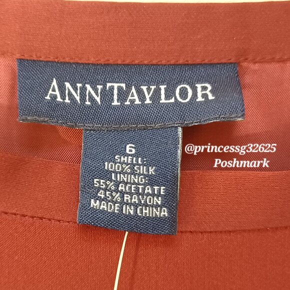 ๐๐๐ ๐๐๐๐๐๐ Maroon Silk Skirt 6 - Picture 4 of 6